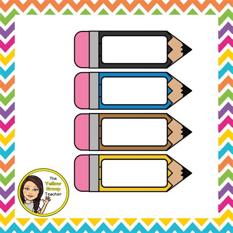 how to label pencils|25 Free Label Templates For Back To School.